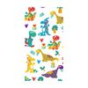 PAPEL REGALO BOBINA 62CM 4KG INFANTIL BLANCO/DINOS