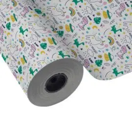 Papel Regalo Bobina 62Cm 4K Infantil Dinosarios y