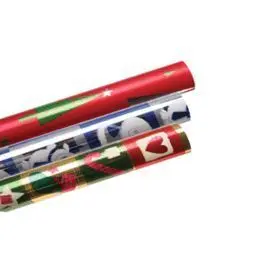 Papel Regalo Rollo 07X1. 5 Metalizado Navidad 31500