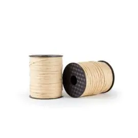 Rollo Rafia Papel 3. 5Cms 100M Natural
