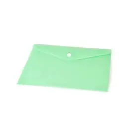 Sobre Portadocumentos Pp A5 con Broche Verde Paste