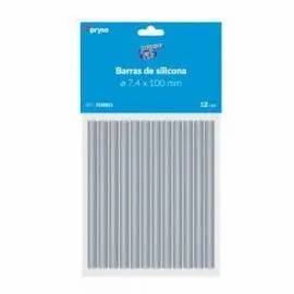 Bolsa 12 Barras Silicona 7,4X100Mm