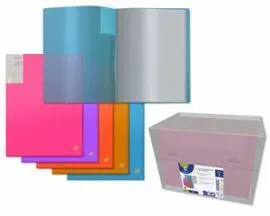 Carpeta A4 40 Fundas Pp Lomo Personalizable Neon