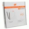 FUNDA MULTITALADRO Fº PP CRISTAL 70 MICRAS LISA C/