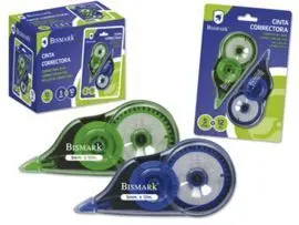 Cinta Correctora Bismark 12M Blister 2U