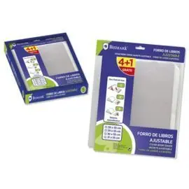 Forralibros Bismark Ajustable 29X55 Pack 4+1