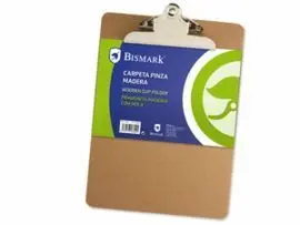 Carpeta Madera A5 con Pinza Bismark