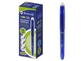 Boligrafo Borrable Capuchon Bismark Azul 0. 7Mm