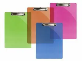 Carpeta Plastico Pinza Bismark