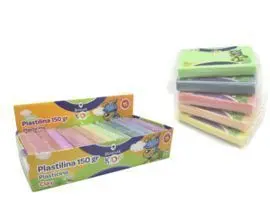 Expositor 15U Plastilina Barra 150Grs Colores Past