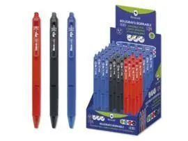 Expositor 36U Boligrafo Borrable Bismark con Clip