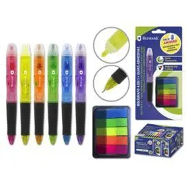 Boligrafo 4 en 1 con Guias Adhesivas Bismark