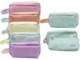 Portatodo Lagart Soft Pastel Doble con Asa