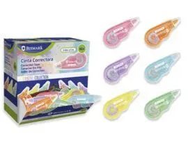 Cinta Correctora Mini Bismark Pastel 5 Metros