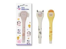 Expositor 12 Cinta Correctora Kawaii 5Mm 6 Metros