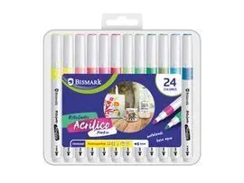 Set 24 Rotuladores Acrilicos Metalizados