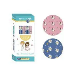 Caja 50 Rollo Papel de Regalo Comunion 70X200
