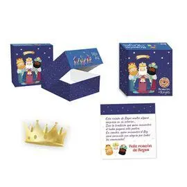 Caja Roscon Tarjeta y Corona