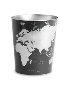 Papelera Metalica Globe