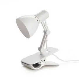Luz Usb Clamp Blanco Cable Usb Incl 4 5V