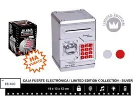Hucha Especial Metalizadas Plata Edicion Limitada