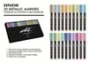 ESTUCHE 20 ROTULADORES METALLIC MARKERS GAMA ARTIS