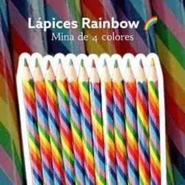 Maletin Dibujo Bote Pvc 24 Lapices Rainbow Cuatric