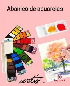 Caja Abanico 42 Professional Water Color