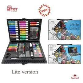 Maletin Set Art Studio 86 Piezas Plastic Box