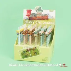 Expositor 36 Boligrafo Gel Happy Child Click Pen