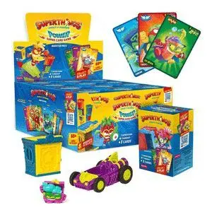 Expositor 24 Hideout Card Pack Superthings Power