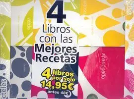 Pack Mejores Recetas (4 Libros)