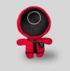 PELUCHE JUEGO DEL CALAMAR FELPA 13 CM VIGILANTE CI