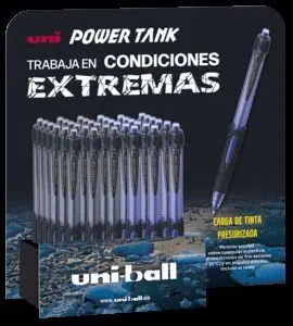 Expositor 36 Boligrafo Uniball Power Tank Sn-220/3