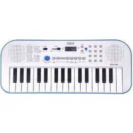 Teclado Infantil Marco Azul Qkb32Bl