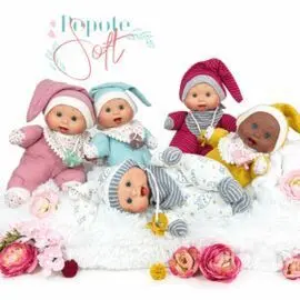 Expositor 8 Pepote Soft Muñeco