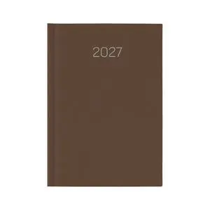Agenda Anual 2027 D07 Dp 58 Premium C28 Marron