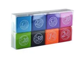 Sellos Monedas Euro 8U