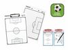 SOPORTE TACTICO CON PINZA COACH BOARD FUTBOL