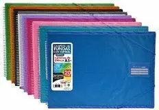 Carpeta Espiral A3 20 Fundas Horizontal Colores Su