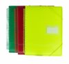 CARPETA 40 FUNDAS CON ESPIRAL COLORLINE