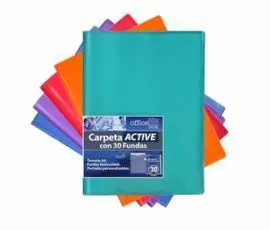 Carpeta 30 Fundas A4