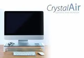 Soporte Monitor Cristalair Blanco