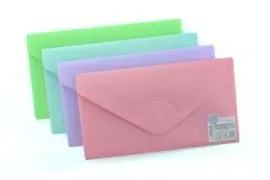 Sobre con Cierre Velcro V-Lock Dl / Recibo Blush 1