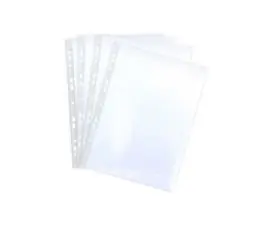 Bolsa 10 Fundas Cristal Multitaladro Tamaño A4 80
