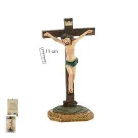 Figura Cristo en Cruz 11Cm