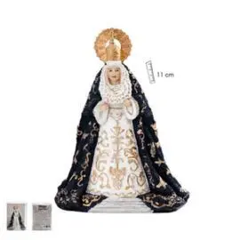 Figura Virgen de la Esperanza Oscura 11 cm