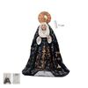 FIGURA VIRGEN DE LA ESPERANZA NEGRA 11CM