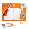 SET NOTAS ADHESIVAS VIOLIN TROMPETA