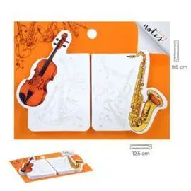 Set Notas Adhesivas Violin Trompeta
